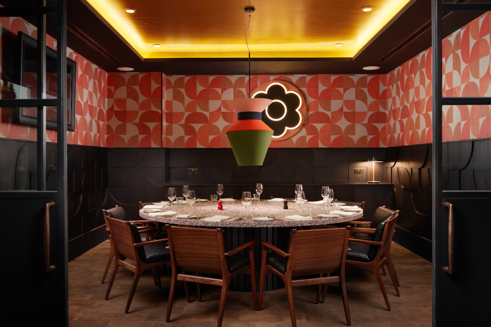 Dining room featuring a table and chairs