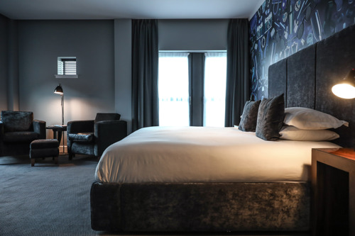 Suite ready for prospective guests.